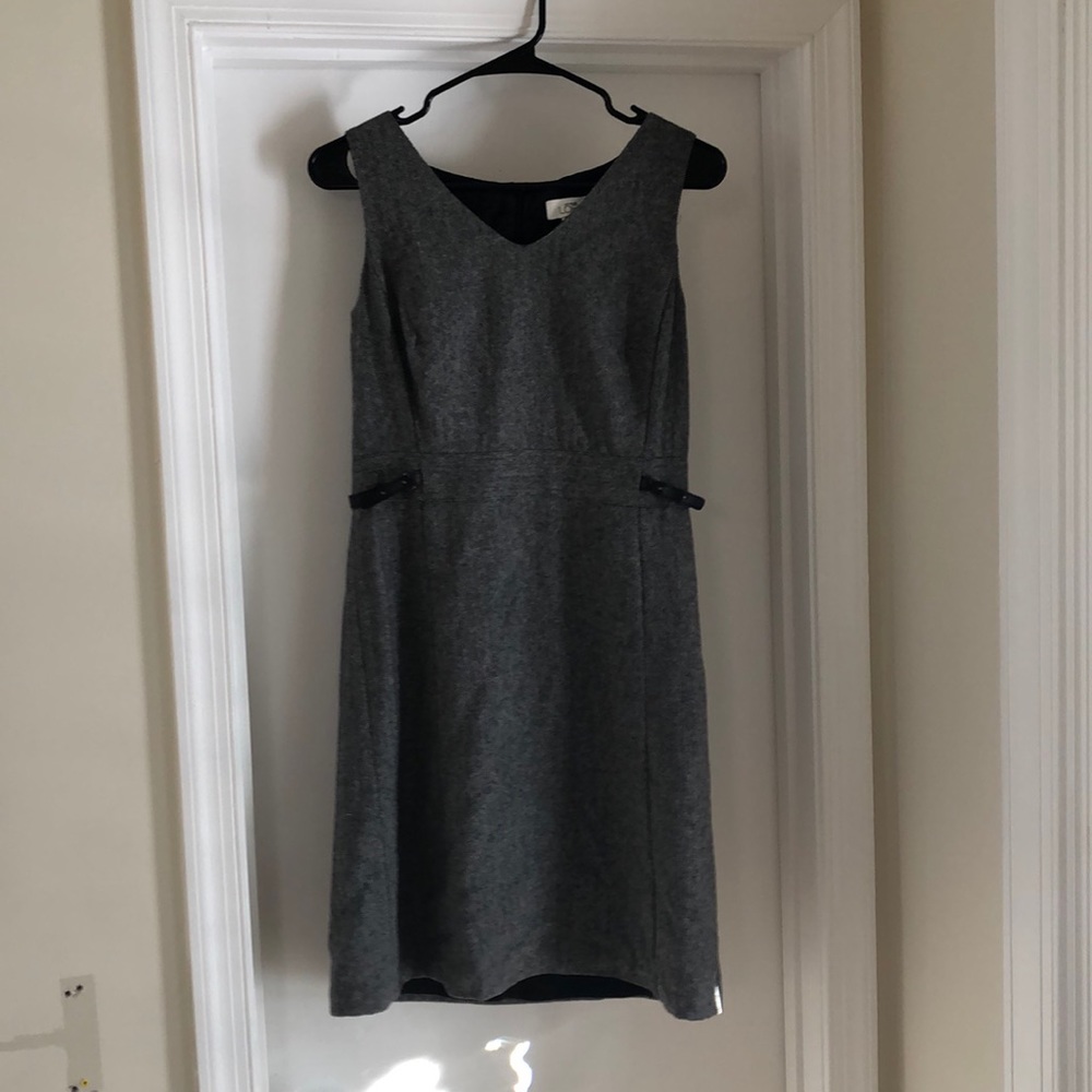 LOFT Gray Dress Size 4